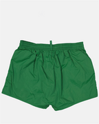 Shorts Maillot de bain à logo Vert Dsquared2 Vert Homme