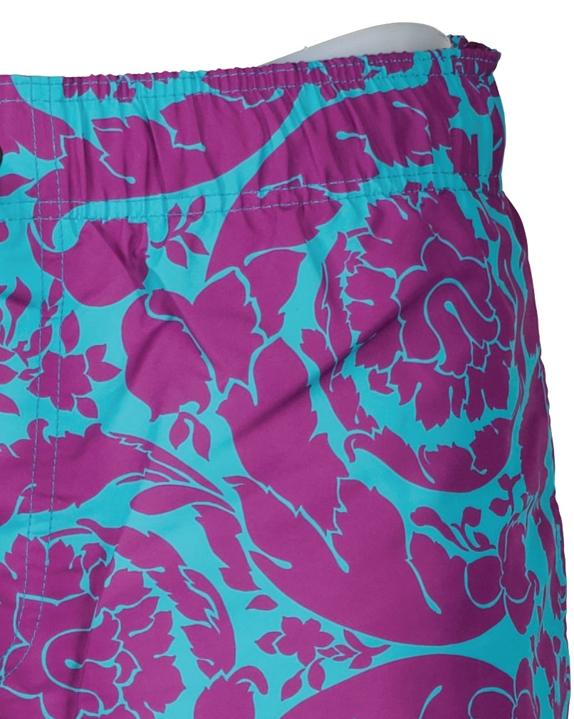 Moda mare Maillot de bain Barocco Versace Viola Homme
