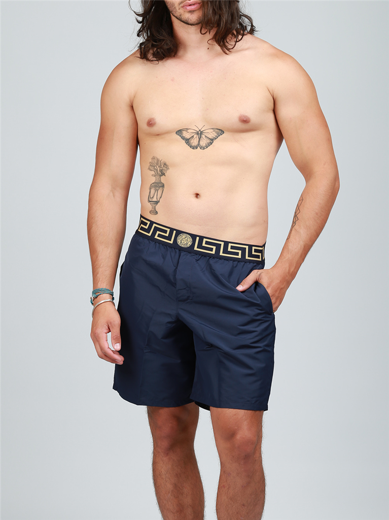 Beachwear Maillot de bain Versace Bleu Homme