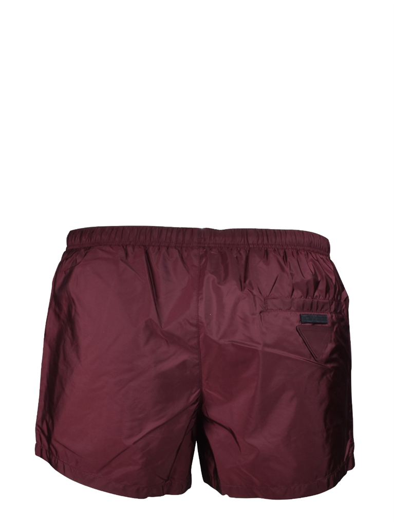Beachwear Maillot de bain Prada Bordeaux Homme