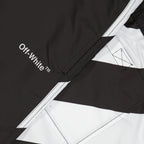 Beachwear Maillot de bain Diag Surfer Off-White Noir Homme