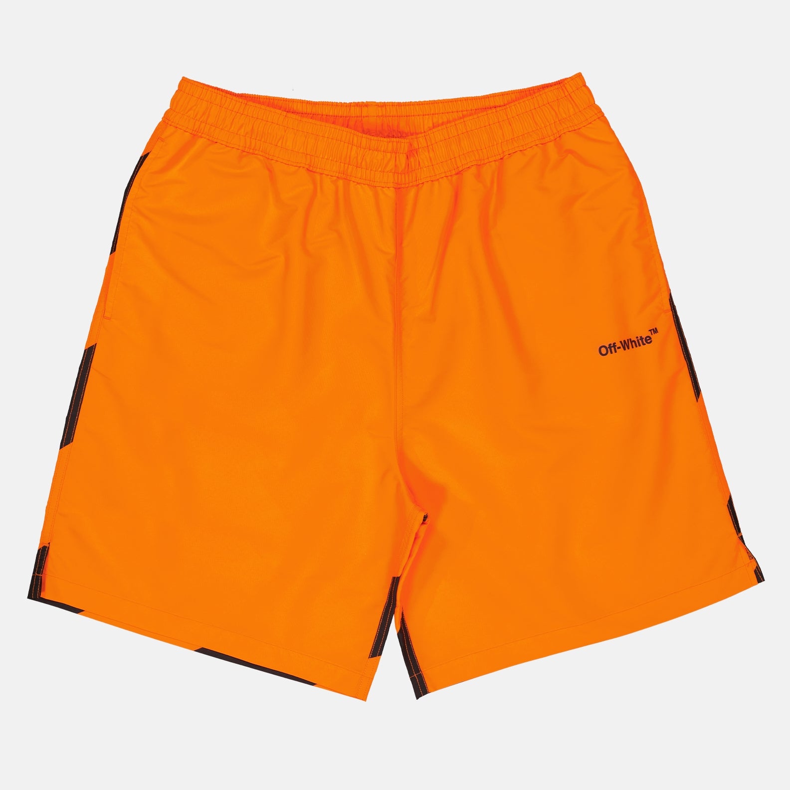 Beachwear Maillot de bain Diag Surfer Off-White Orange Homme
