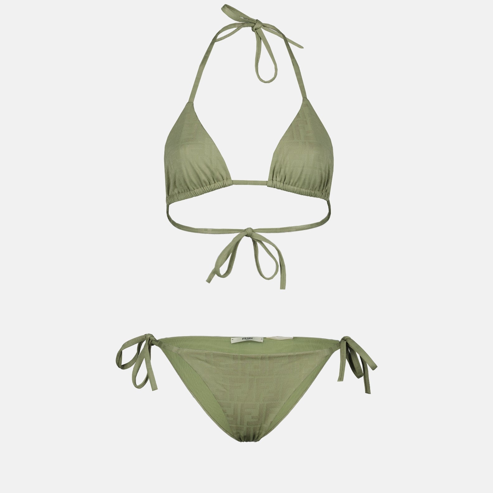 Beachwear Maillot de bain en Lycra Fendi Vert Femme