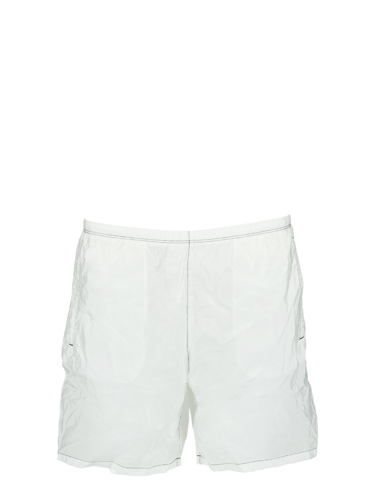 Beachwear Maillot de bain en Re-Nylon Prada Blanc Homme