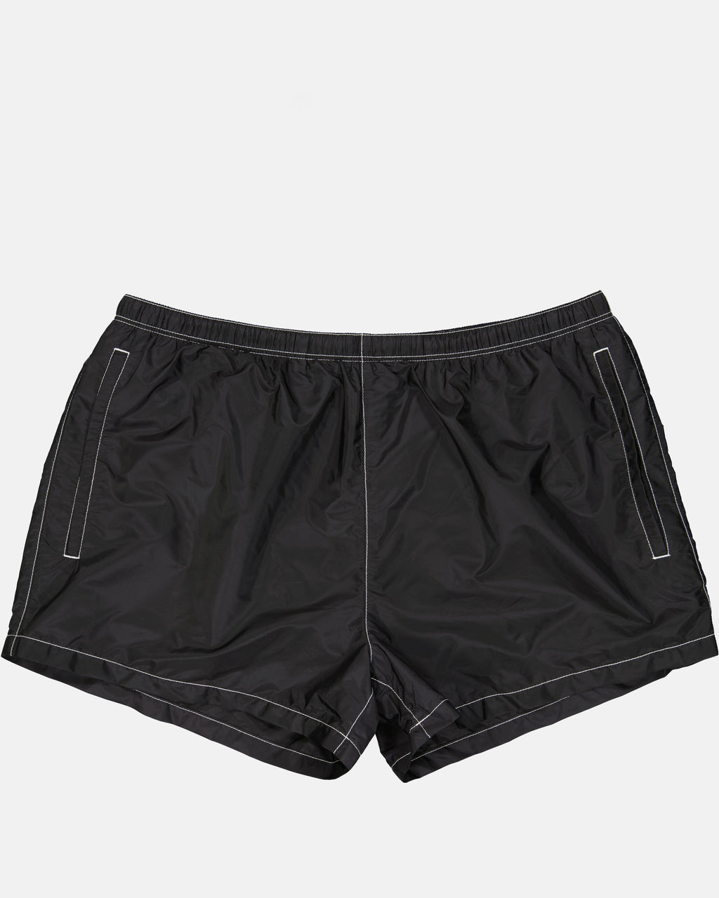Beachwear Maillot de bain en Re-Nylon Prada Noir Homme