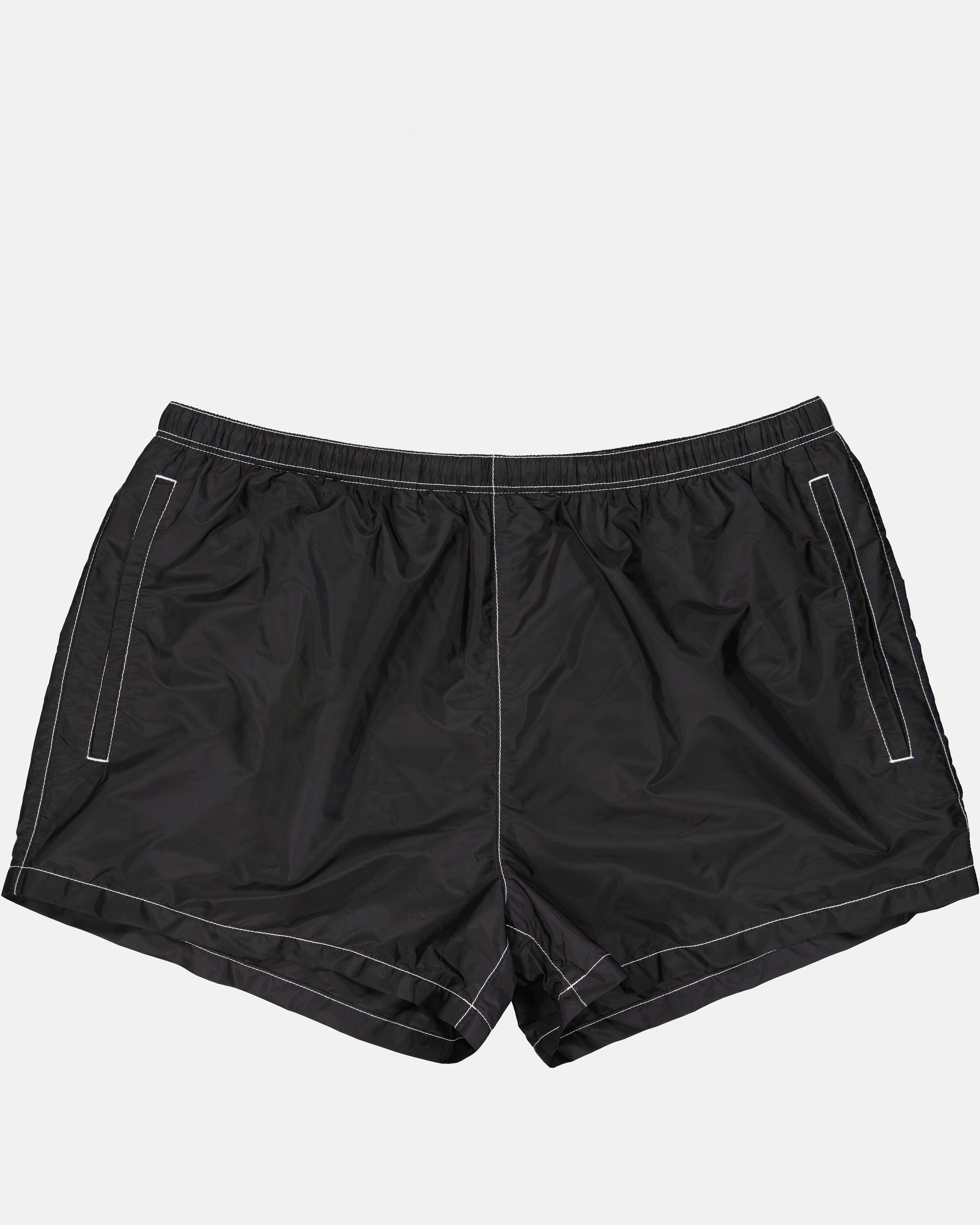 Beachwear Maillot de bain en Re-Nylon Prada Noir Homme