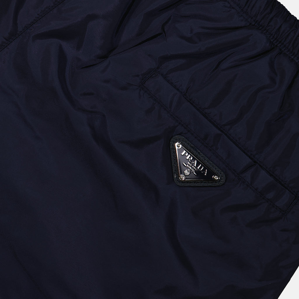 Beachwear Maillot de bain en Re-Nylon Prada Bleu Homme