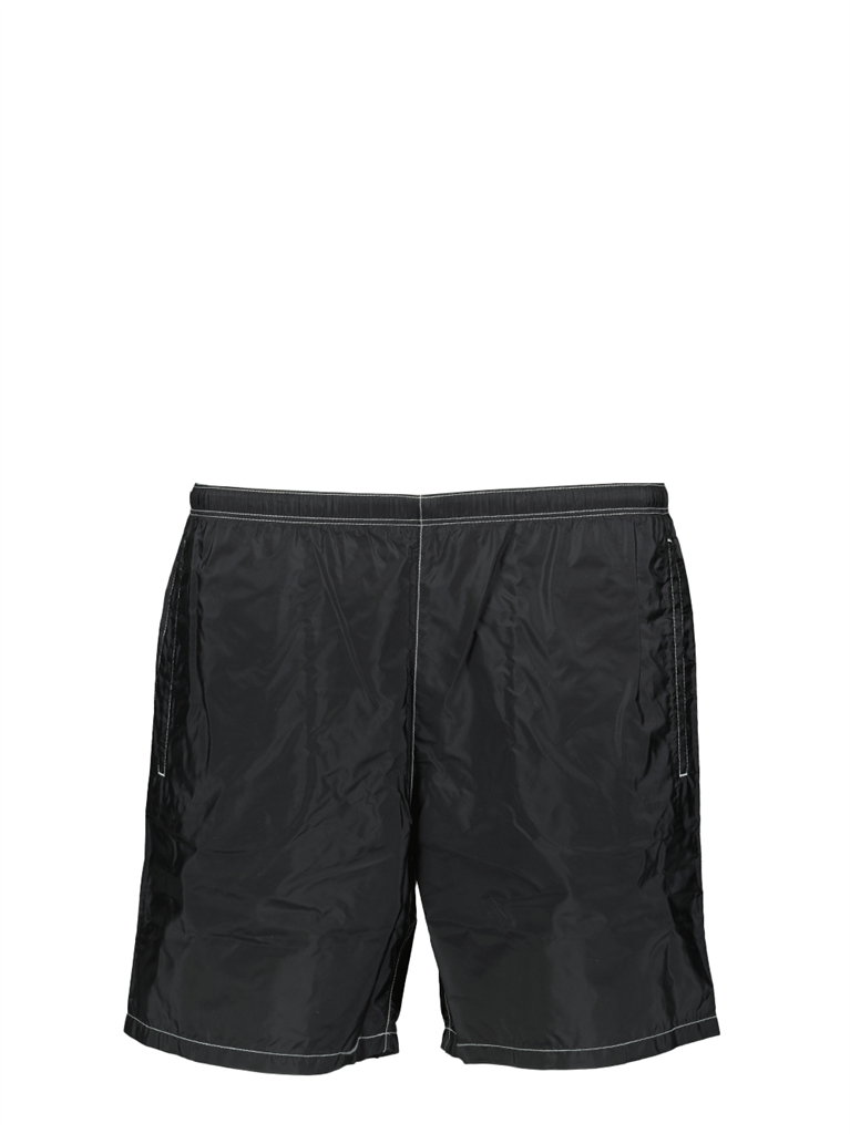 Beachwear Maillot de bain en Re-Nylon Prada pour Homme Noir Prada Noir Homme