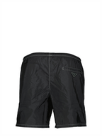 Beachwear Maillot de bain en Re-Nylon Prada pour Homme Noir Prada Noir Homme