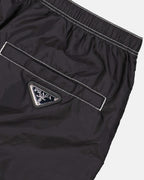 Beachwear Maillot de bain en Re-Nylon Prada Noir Homme