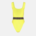 Beachwear Maillot de bain Greca Versace Jaune Femme