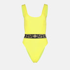 Beachwear Maillot de bain Greca Versace Jaune Femme