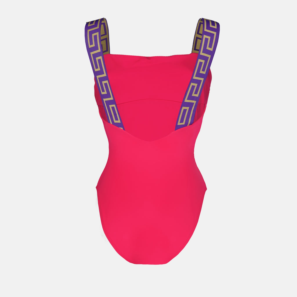 Beachwear Maillot de bain Greca Versace Rose Femme
