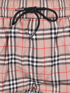 Beachwear Maillot de bain à carreaux Burberry Beige Homme