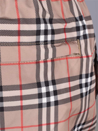 Beachwear Maillot de bain à carreaux Burberry Beige Homme