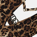 Beachwear Maillot de bain imprimé léopard Dolce & Gabbana Marron Femme
