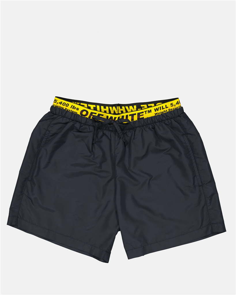 Beachwear Maillot de bain Industrial Off-White Noir Homme