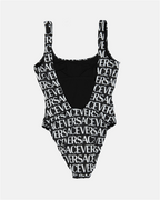 Beachwear Maillot de bain monogrammé Versace Noir Femme
