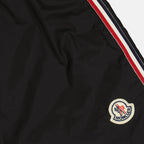 Image de l'article Maillot de bain à logo et liseré de la marque Moncler pour Homme - Saison Printemps-Été 2023 - Vue détaillée_1