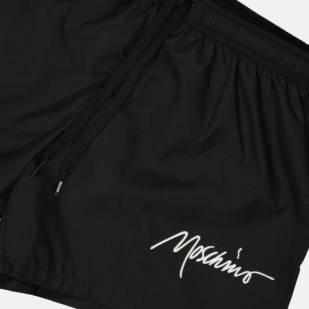 Beachwear Maillot de bain à logo Moschino Noir Homme