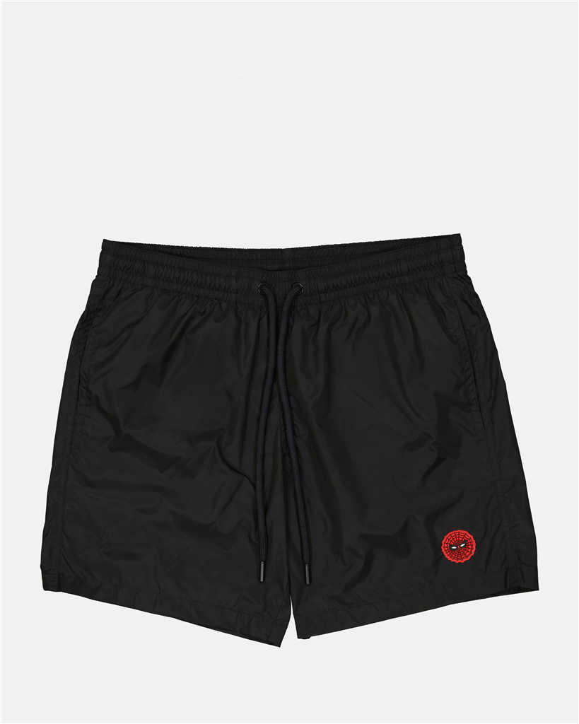 Beachwear Maillot de bain Spiderman Moncler Noir Homme