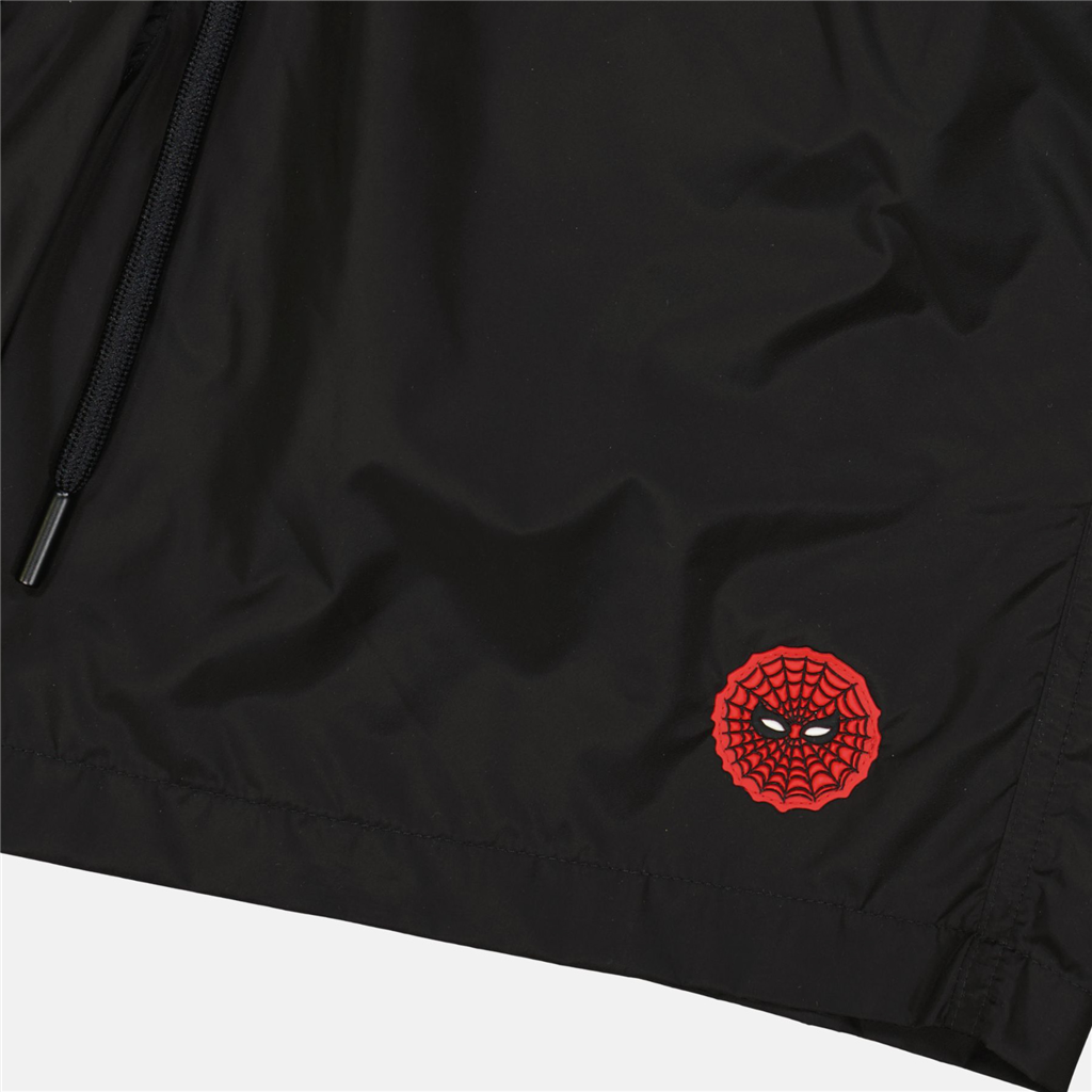 Beachwear Maillot de bain Spiderman Moncler Noir Homme