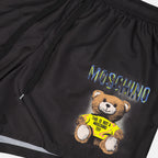 Beachwear Maillot de bain Teddy Moschino Noir Homme