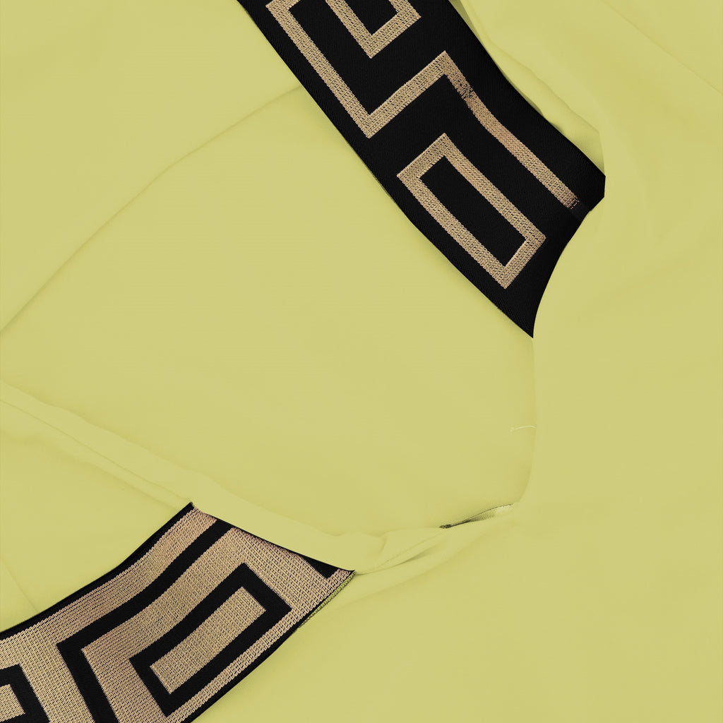 Beachwear Maillot une pièce Greca Versace Jaune Femme