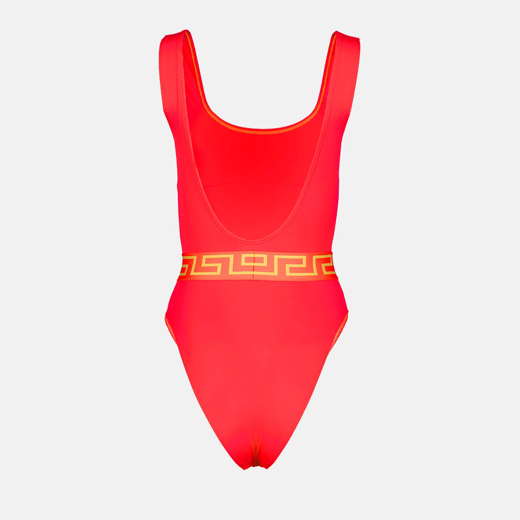 Beachwear Maillot une pièce Medusa Versace Rouge Femme