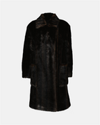 Manteaux Manteau en fourrure Burberry Marron Femme