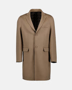 Manteaux Manteau en laine Fendi Marron Homme