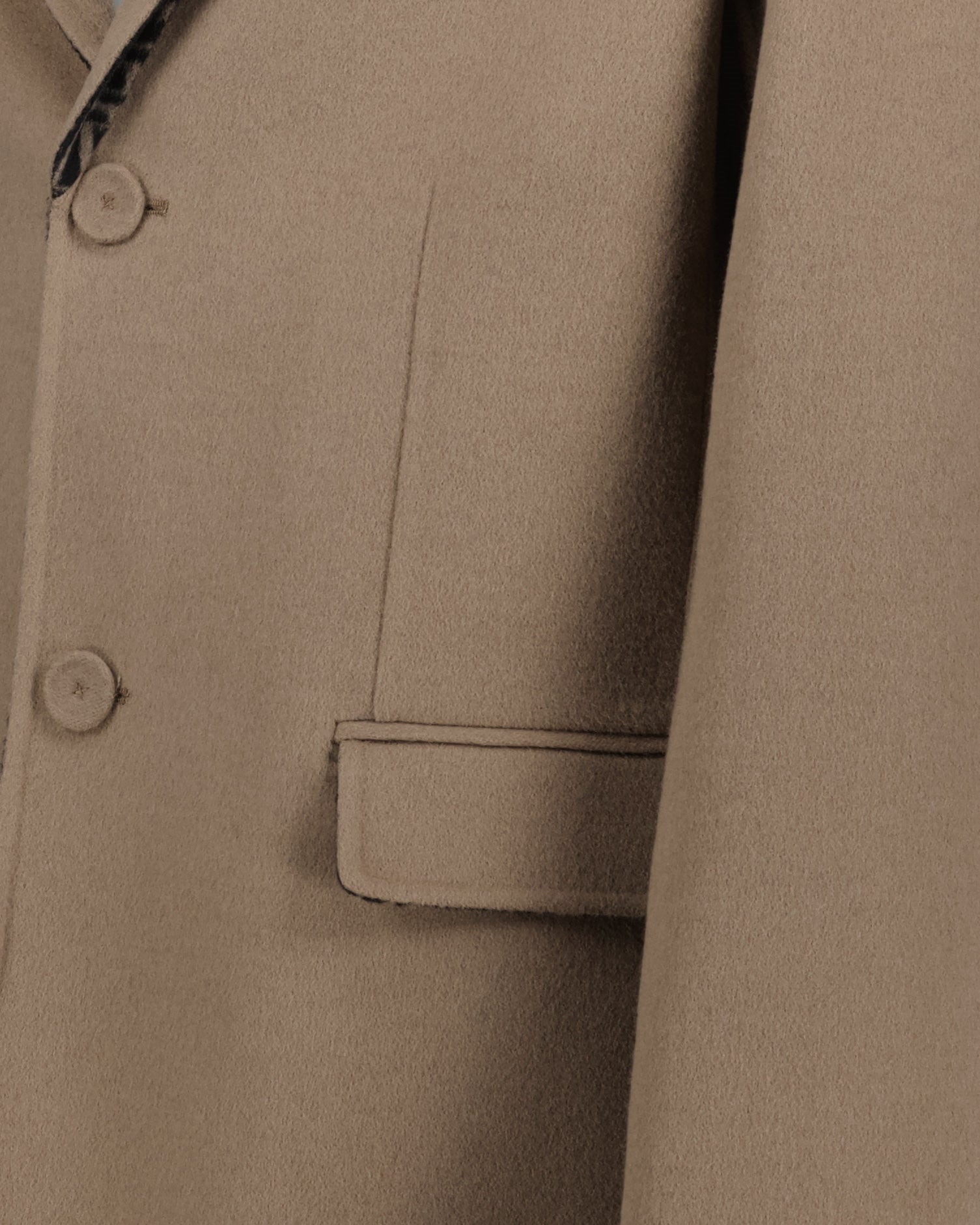 Manteaux Manteau en laine Fendi Marron Homme