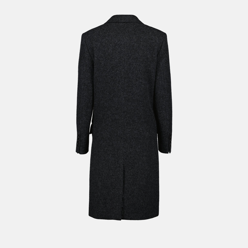 Mäntel Wollmantel Ami PARIS Grau Unisex