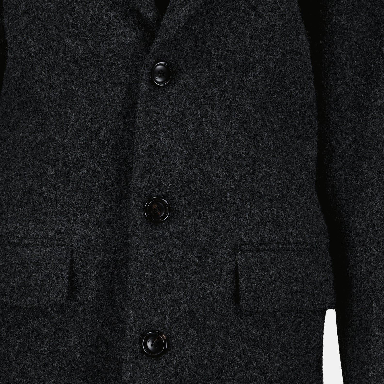 Manteaux Manteau en laine Ami PARIS Gris Unisexe
