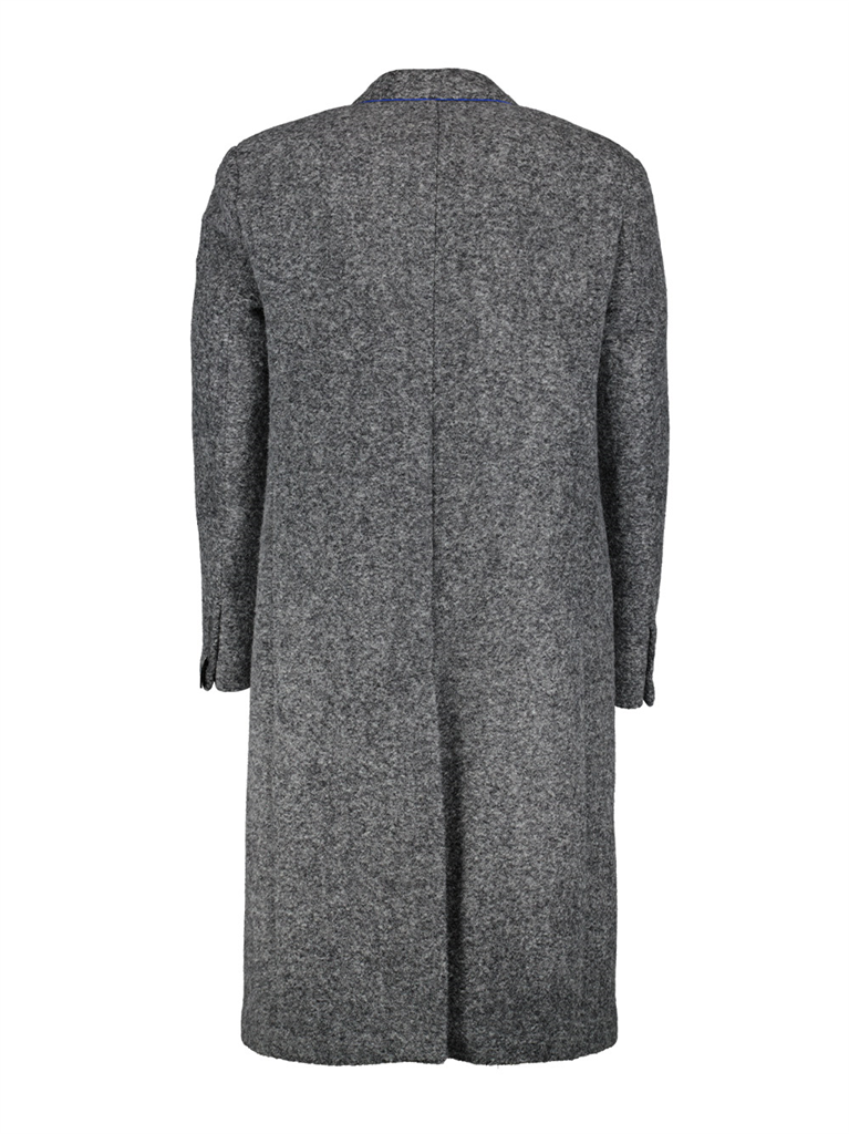 Manteaux Manteau en laine Fendi Gris Homme