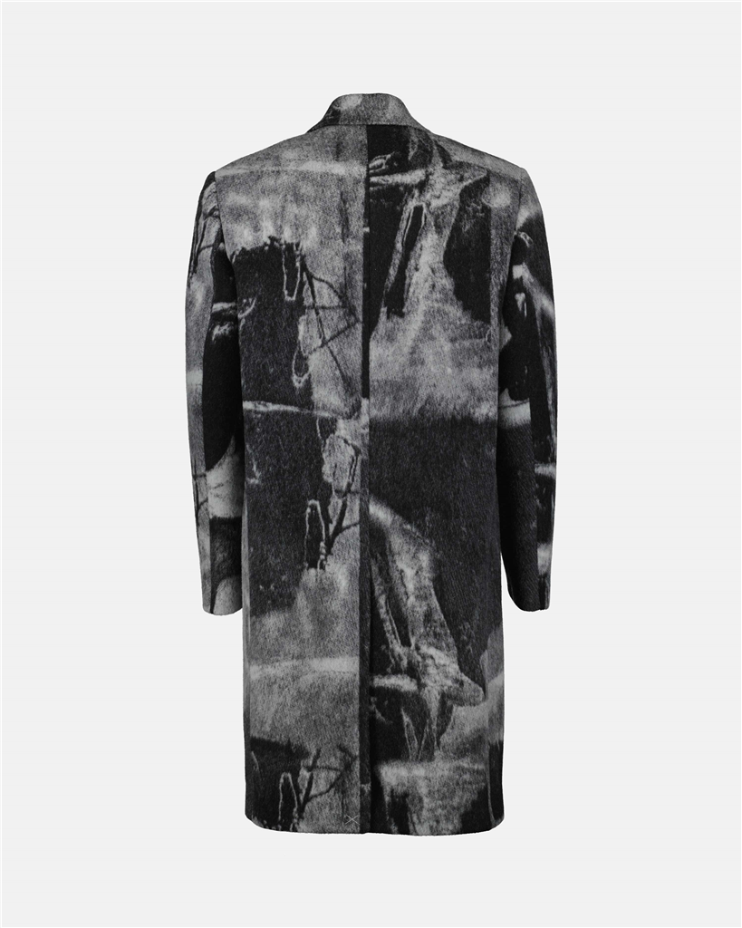 Manteaux Manteau Tomek Off-White Gris Homme