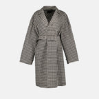 Manteaux Manteau Vichy Prada Blanc Homme