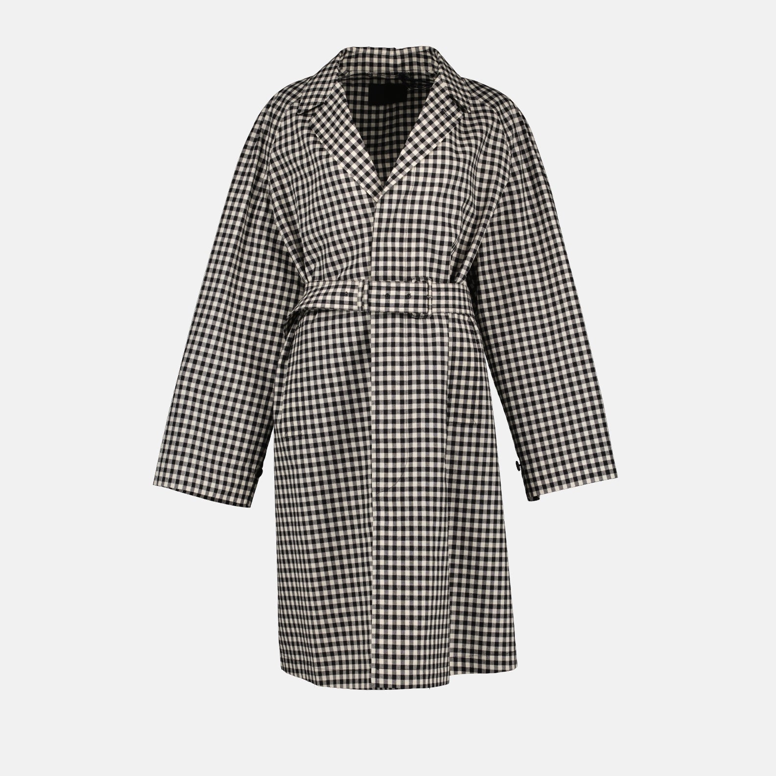 Manteaux Manteau Vichy Prada Blanc Homme