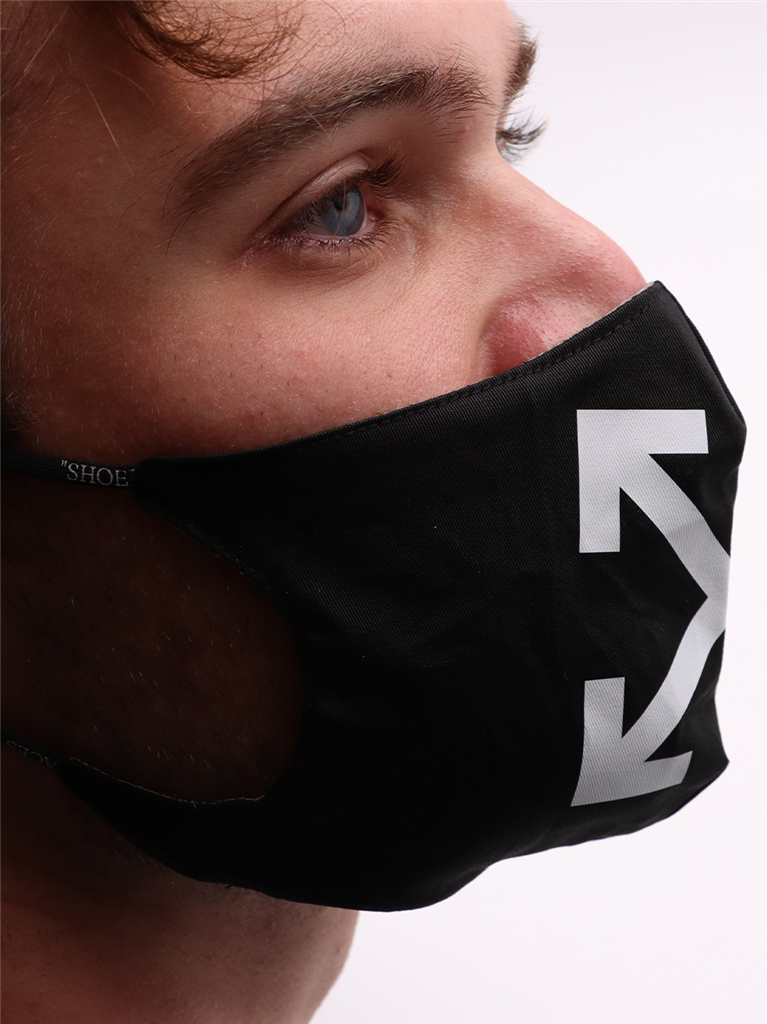 Lifestyle Masque Arrow Off-White Noir Unisexe