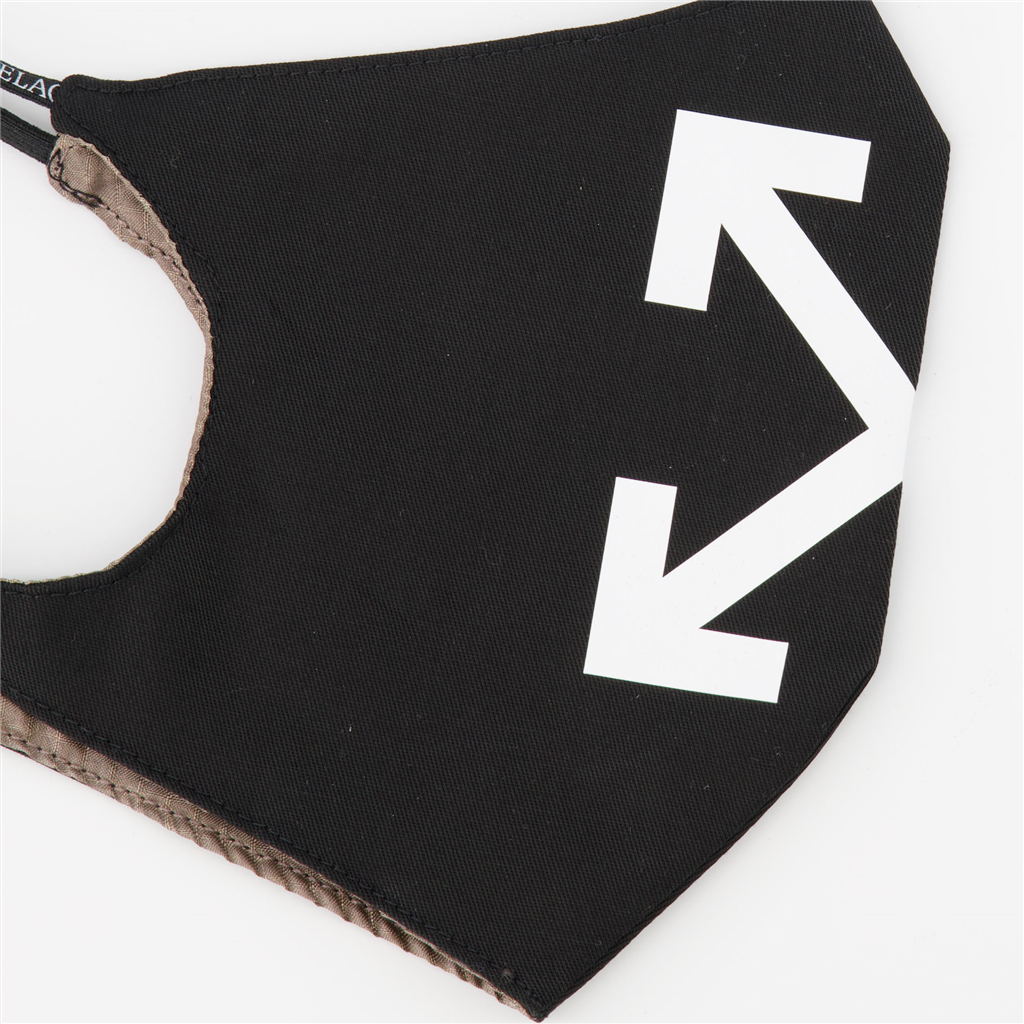 Lifestyle Masque Arrow Off-White Noir Unisexe