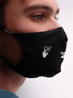 Lifestyle Masque OW logo Off-White Noir Unisexe