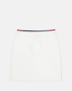 Jupes Mini-jupe à logo Miu Miu Blanc Femme