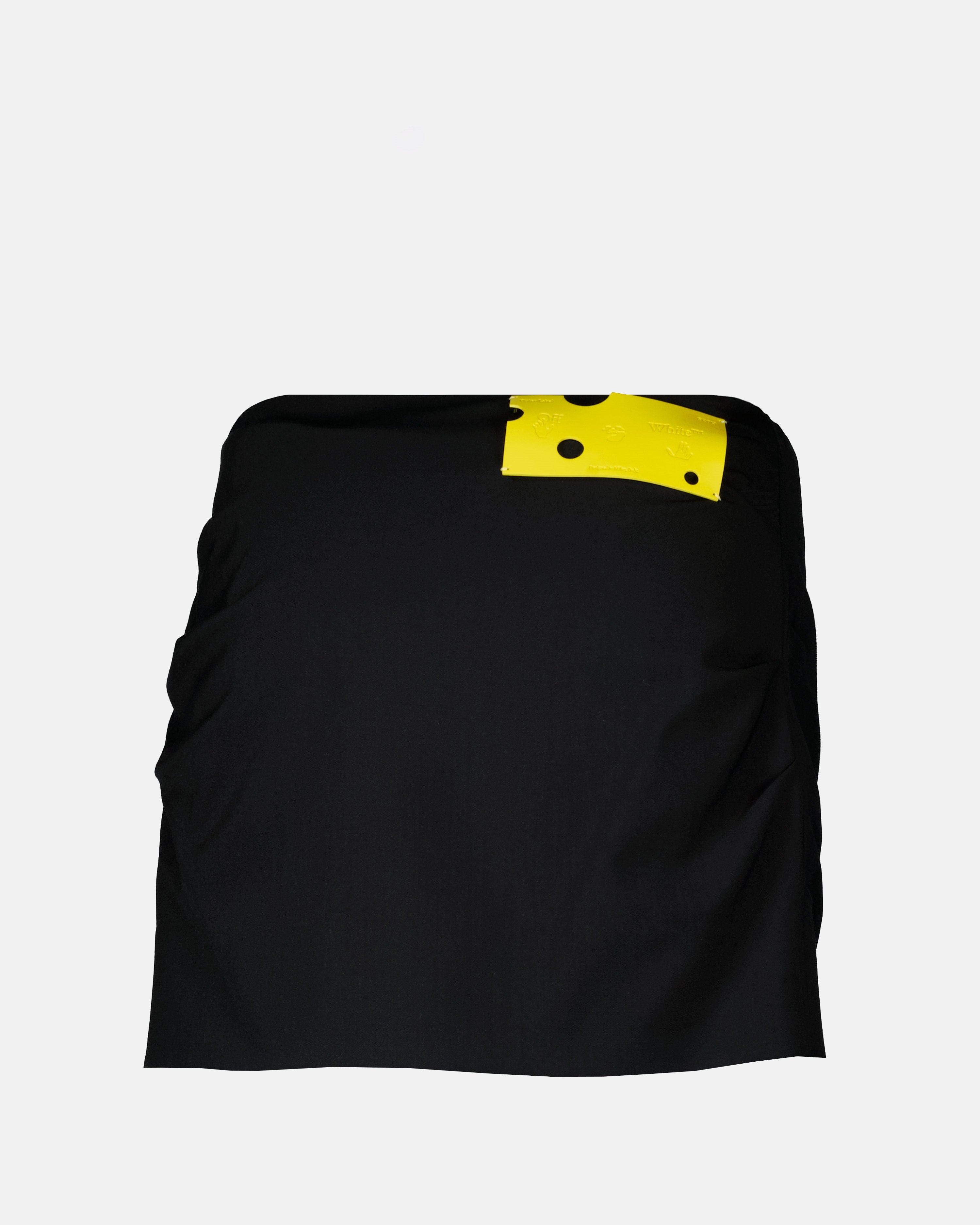 Jupes Mini-jupe croisé Off-White Noir Femme