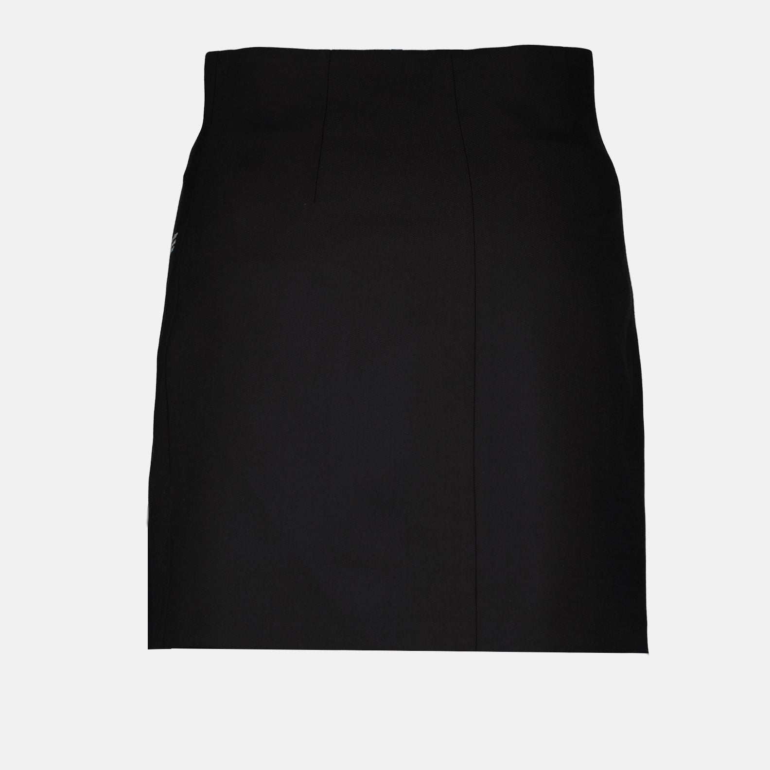 Jupes Mini-jupe croisée Off-White Noir Femme