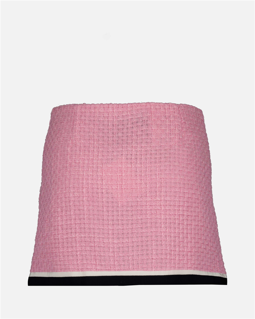 Jupes Mini-jupe en tweed Miu Miu Rose Femme