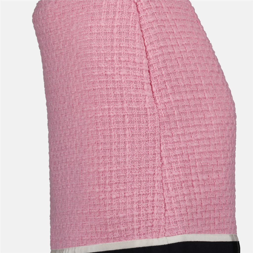 Jupes Mini-jupe en tweed Miu Miu Rose Femme