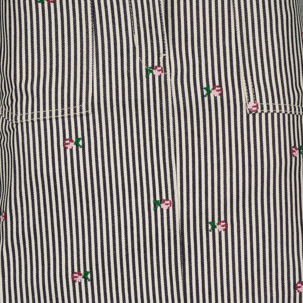 Jupes Mini-jupe rayée Kenzo Noir Femme
