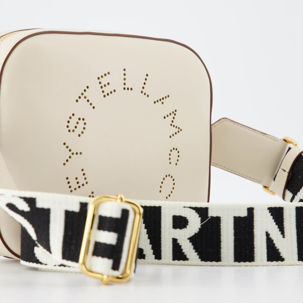 Sacs bandoulière Mini sac à logo Stella McCartney Blanc Femme