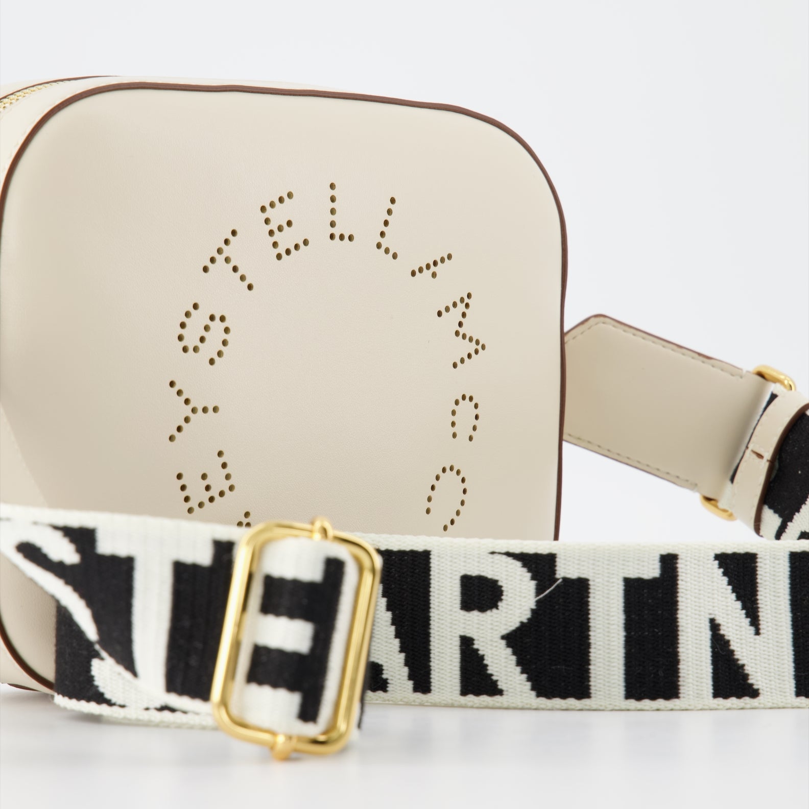 Sacs bandoulière Mini sac à logo Stella McCartney Blanc Femme