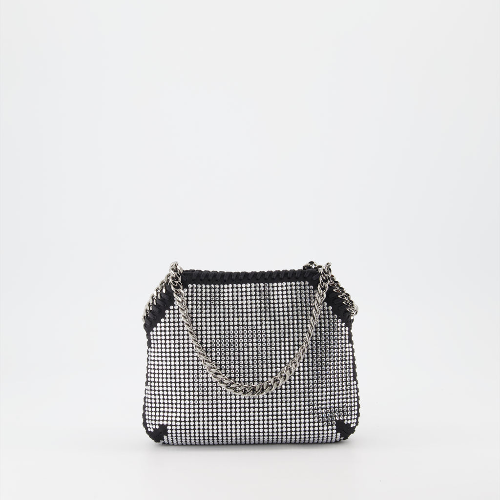 Borse a mano e a spalla Sac Falabella à cristaux Stella McCartney Argento Femme